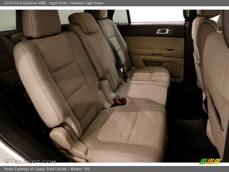 Ingot Silver / Medium Light Stone 2014 Ford Explorer 4WD