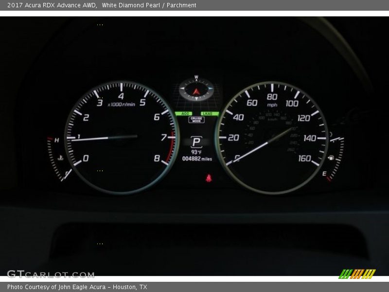 White Diamond Pearl / Parchment 2017 Acura RDX Advance AWD