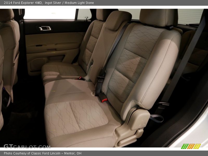 Ingot Silver / Medium Light Stone 2014 Ford Explorer 4WD
