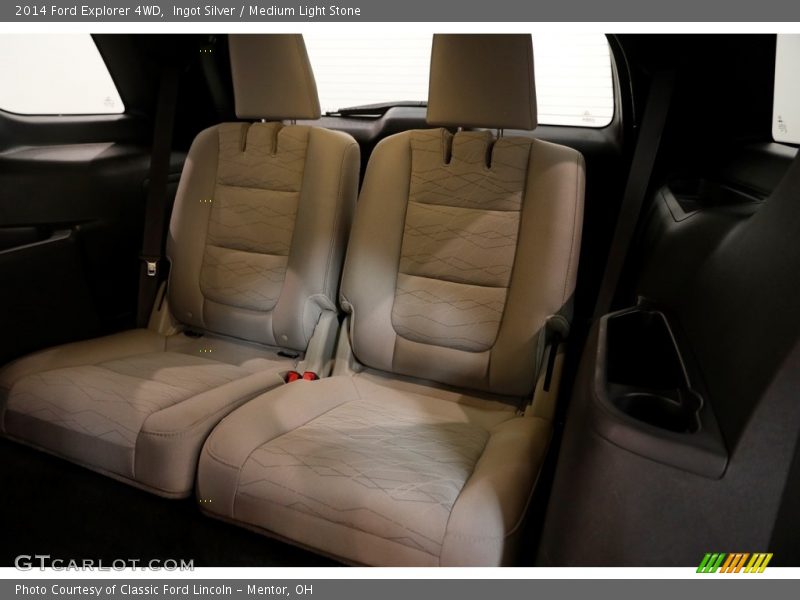 Ingot Silver / Medium Light Stone 2014 Ford Explorer 4WD