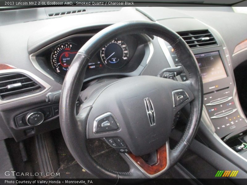 Smoked Quartz / Charcoal Black 2013 Lincoln MKZ 2.0L EcoBoost AWD