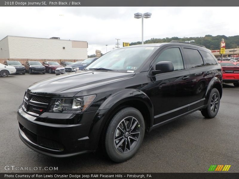 Pitch Black / Black 2018 Dodge Journey SE