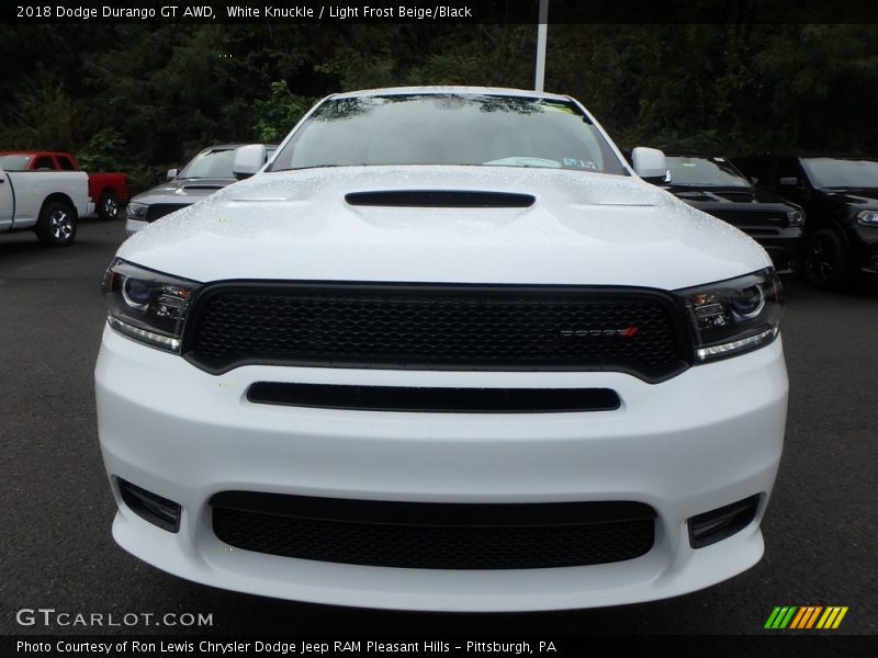 White Knuckle / Light Frost Beige/Black 2018 Dodge Durango GT AWD
