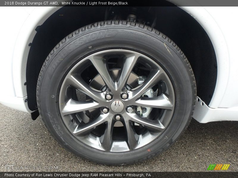 White Knuckle / Light Frost Beige/Black 2018 Dodge Durango GT AWD