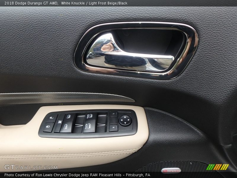 White Knuckle / Light Frost Beige/Black 2018 Dodge Durango GT AWD