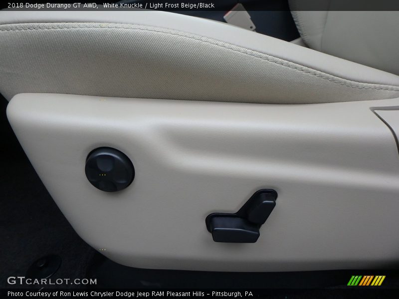 White Knuckle / Light Frost Beige/Black 2018 Dodge Durango GT AWD