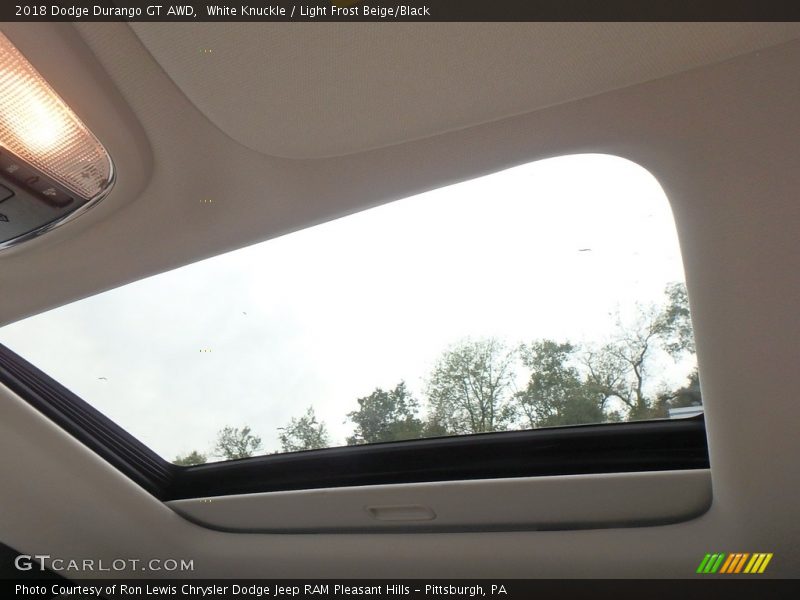White Knuckle / Light Frost Beige/Black 2018 Dodge Durango GT AWD