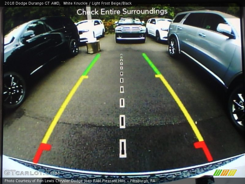 White Knuckle / Light Frost Beige/Black 2018 Dodge Durango GT AWD