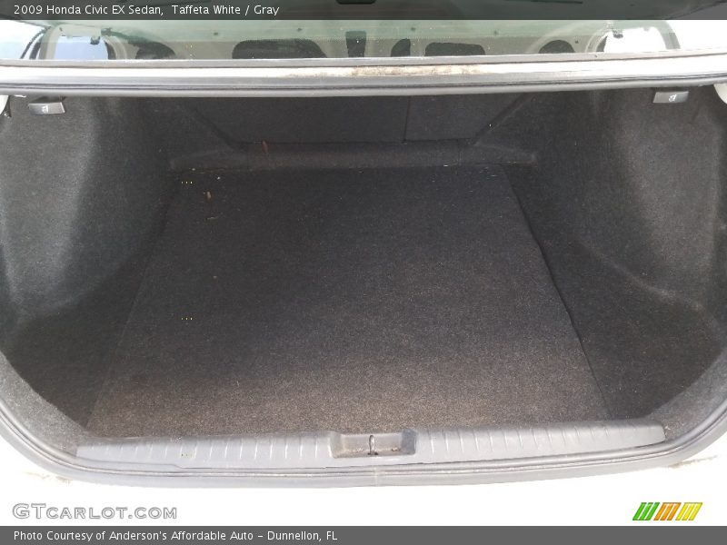 Taffeta White / Gray 2009 Honda Civic EX Sedan