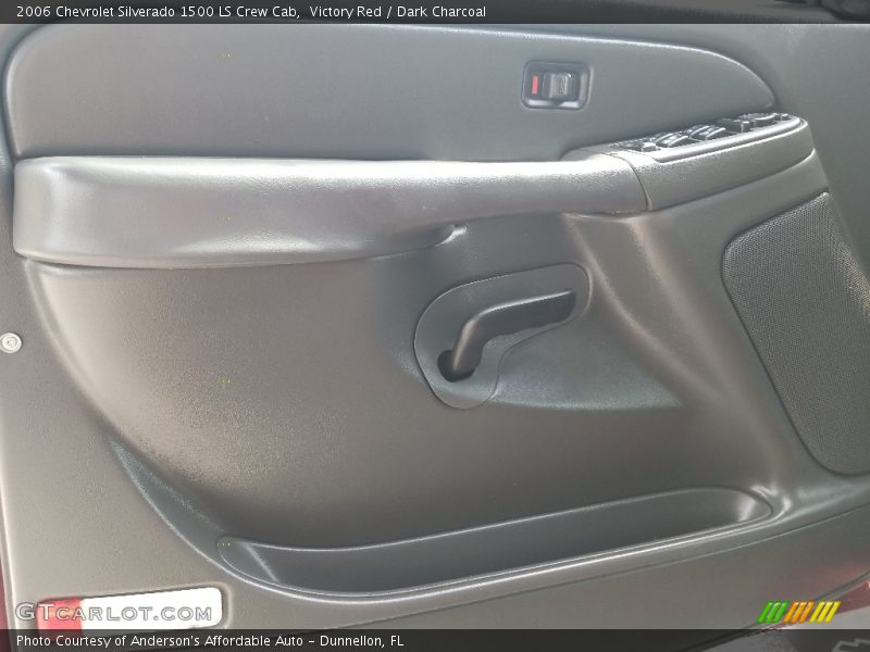 Victory Red / Dark Charcoal 2006 Chevrolet Silverado 1500 LS Crew Cab