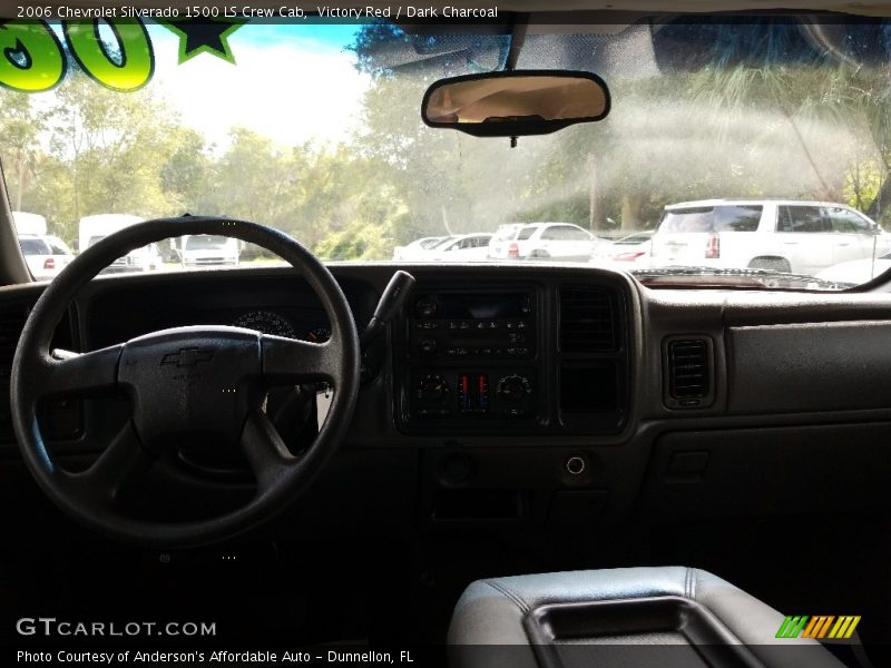 Victory Red / Dark Charcoal 2006 Chevrolet Silverado 1500 LS Crew Cab