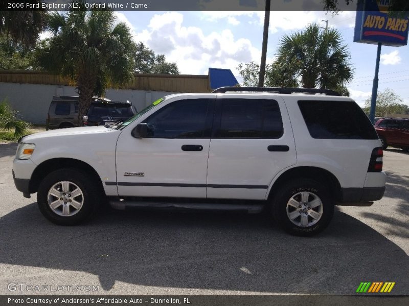 Oxford White / Camel 2006 Ford Explorer XLS