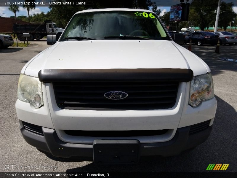 Oxford White / Camel 2006 Ford Explorer XLS