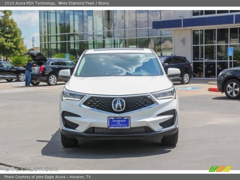 White Diamond Pearl / Ebony 2019 Acura RDX Technology