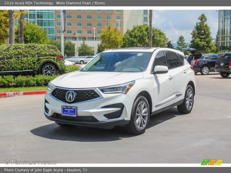 White Diamond Pearl / Ebony 2019 Acura RDX Technology