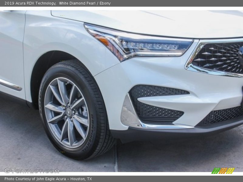 White Diamond Pearl / Ebony 2019 Acura RDX Technology