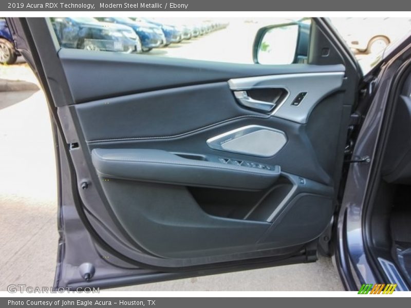 Modern Steel Metallic / Ebony 2019 Acura RDX Technology