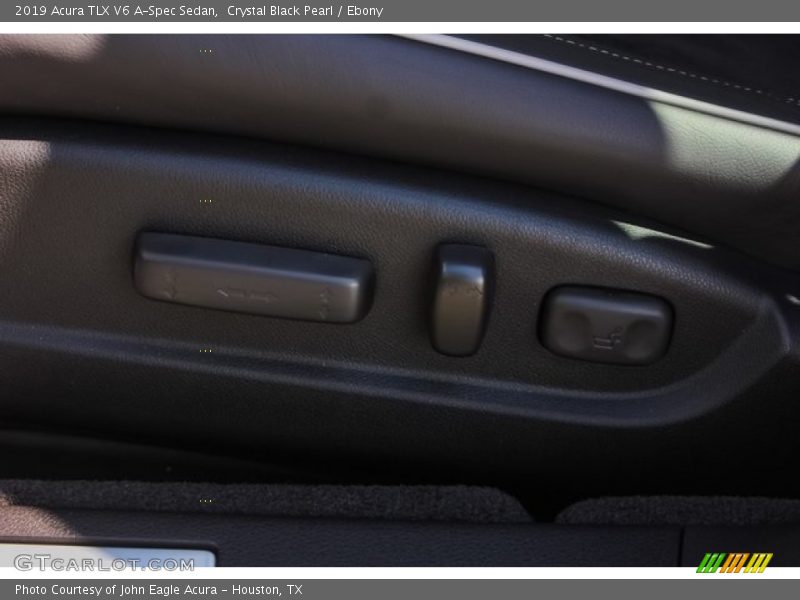 Crystal Black Pearl / Ebony 2019 Acura TLX V6 A-Spec Sedan