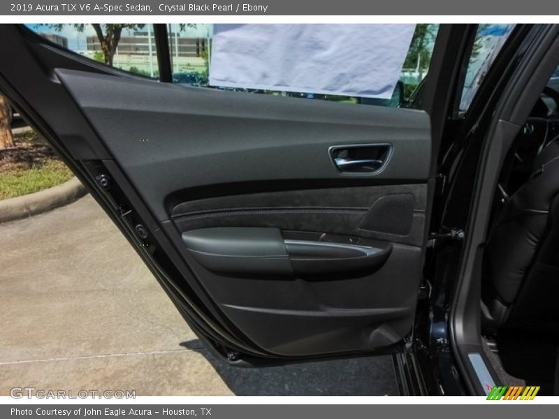 Crystal Black Pearl / Ebony 2019 Acura TLX V6 A-Spec Sedan