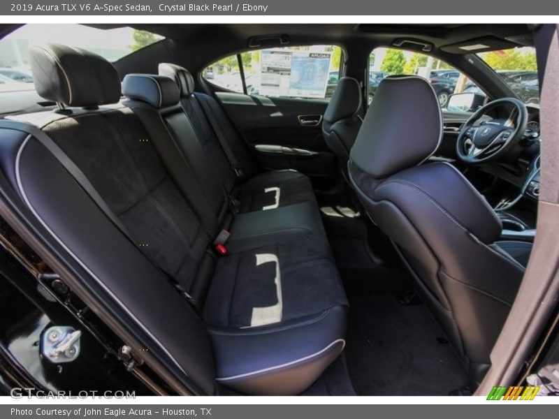 Crystal Black Pearl / Ebony 2019 Acura TLX V6 A-Spec Sedan