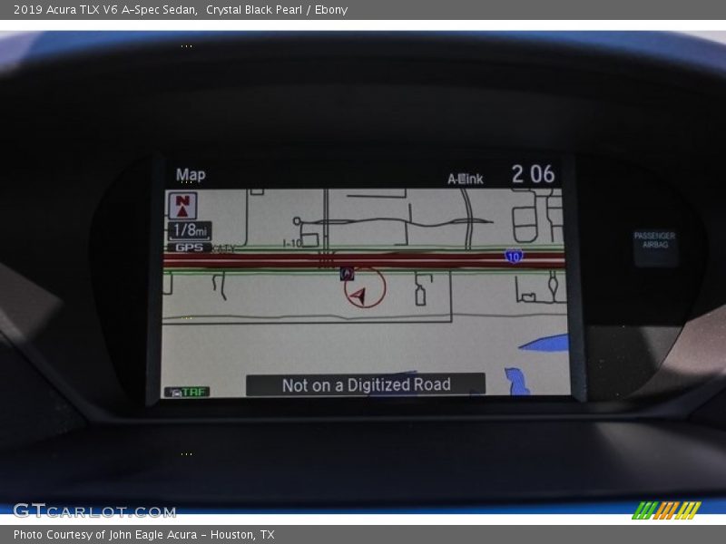 Crystal Black Pearl / Ebony 2019 Acura TLX V6 A-Spec Sedan