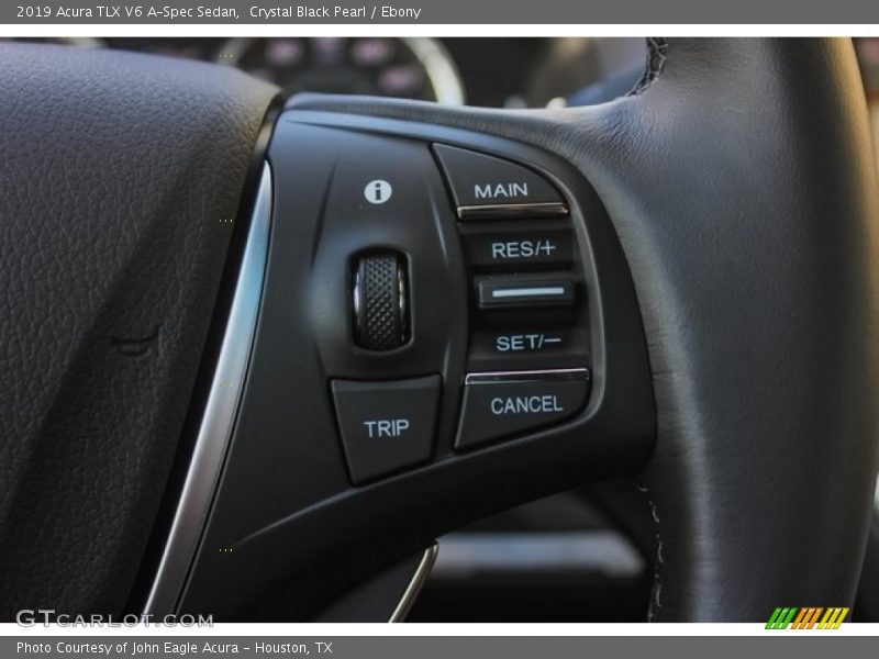 Crystal Black Pearl / Ebony 2019 Acura TLX V6 A-Spec Sedan