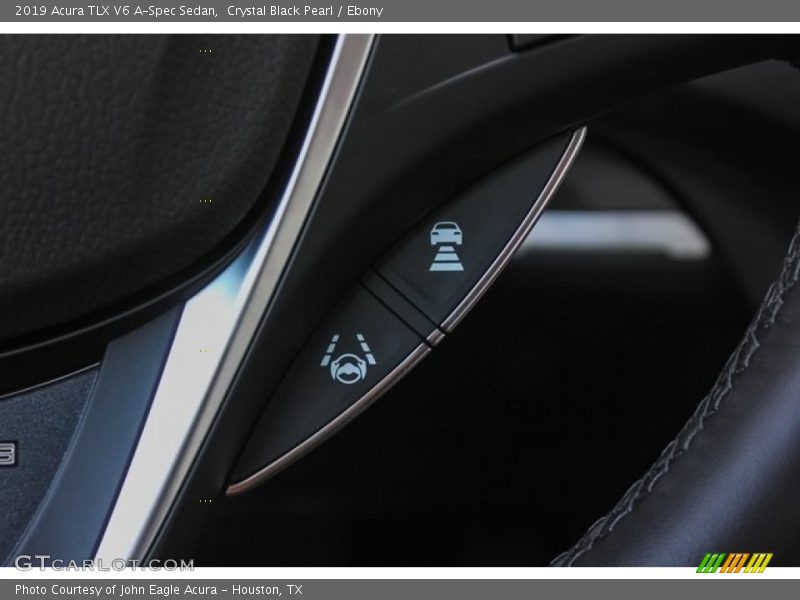 Crystal Black Pearl / Ebony 2019 Acura TLX V6 A-Spec Sedan