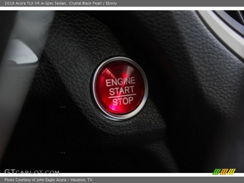 Crystal Black Pearl / Ebony 2019 Acura TLX V6 A-Spec Sedan