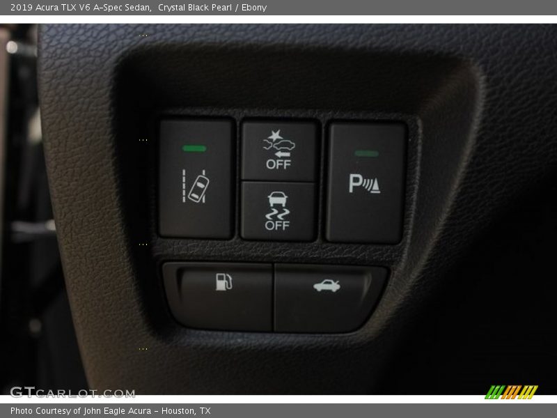 Crystal Black Pearl / Ebony 2019 Acura TLX V6 A-Spec Sedan