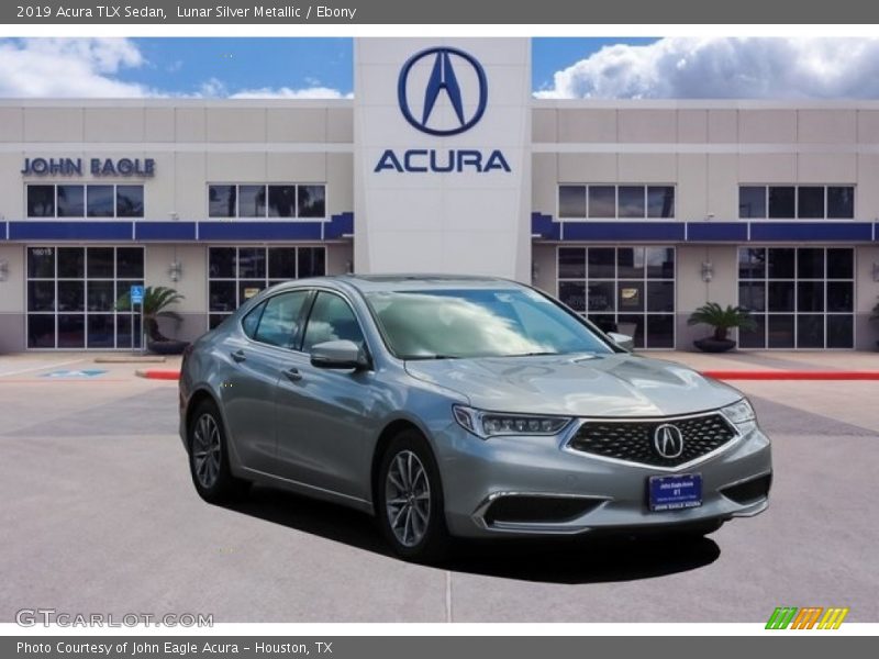 Lunar Silver Metallic / Ebony 2019 Acura TLX Sedan