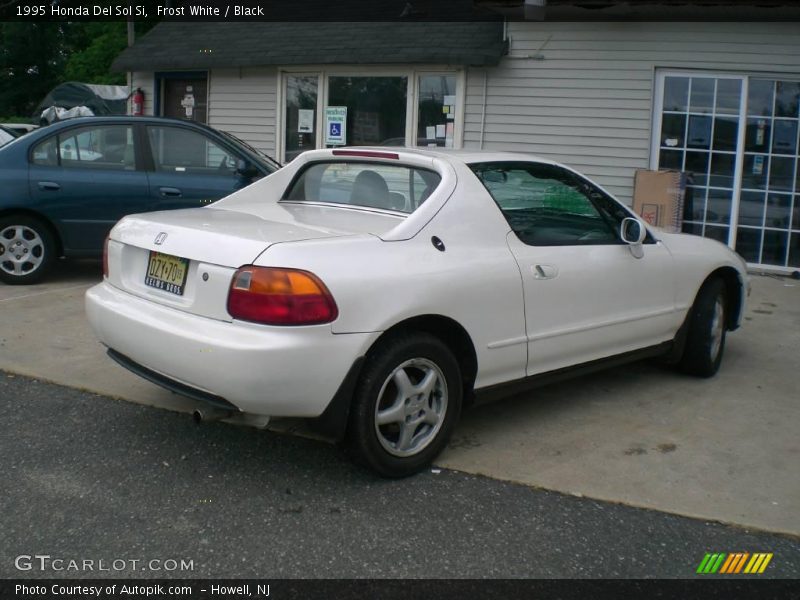 Frost White / Black 1995 Honda Del Sol Si