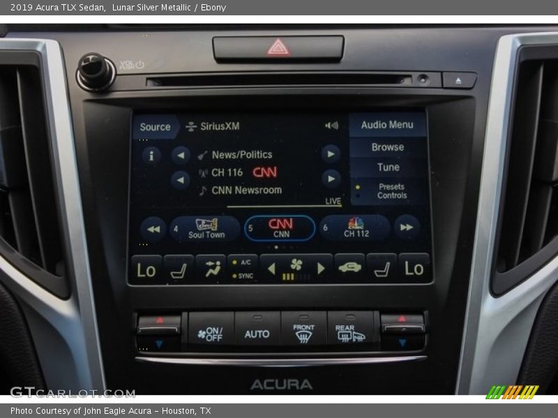 Lunar Silver Metallic / Ebony 2019 Acura TLX Sedan