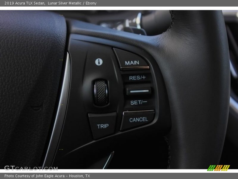 Lunar Silver Metallic / Ebony 2019 Acura TLX Sedan
