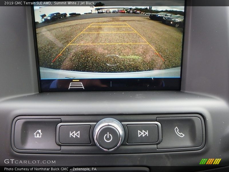 Summit White / Jet Black 2019 GMC Terrain SLE AWD