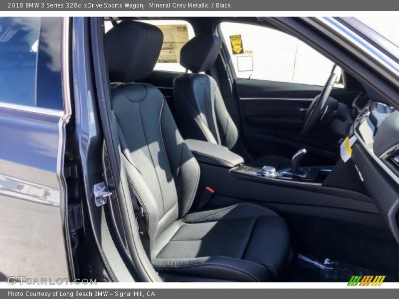 Mineral Grey Metallic / Black 2018 BMW 3 Series 328d xDrive Sports Wagon