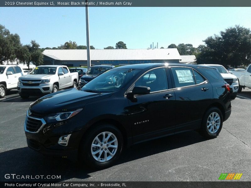 Mosaic Black Metallic / Medium Ash Gray 2019 Chevrolet Equinox LS