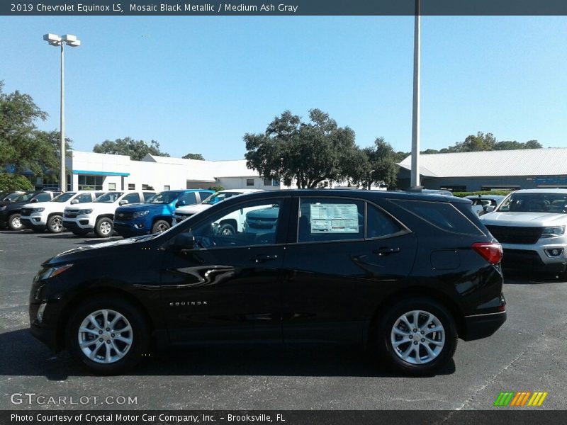 Mosaic Black Metallic / Medium Ash Gray 2019 Chevrolet Equinox LS