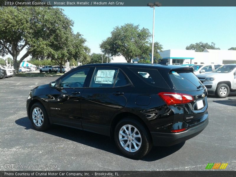 Mosaic Black Metallic / Medium Ash Gray 2019 Chevrolet Equinox LS