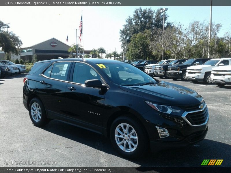 Mosaic Black Metallic / Medium Ash Gray 2019 Chevrolet Equinox LS