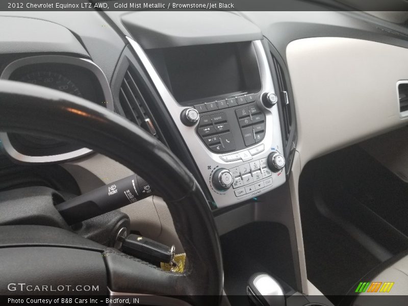 Gold Mist Metallic / Brownstone/Jet Black 2012 Chevrolet Equinox LTZ AWD