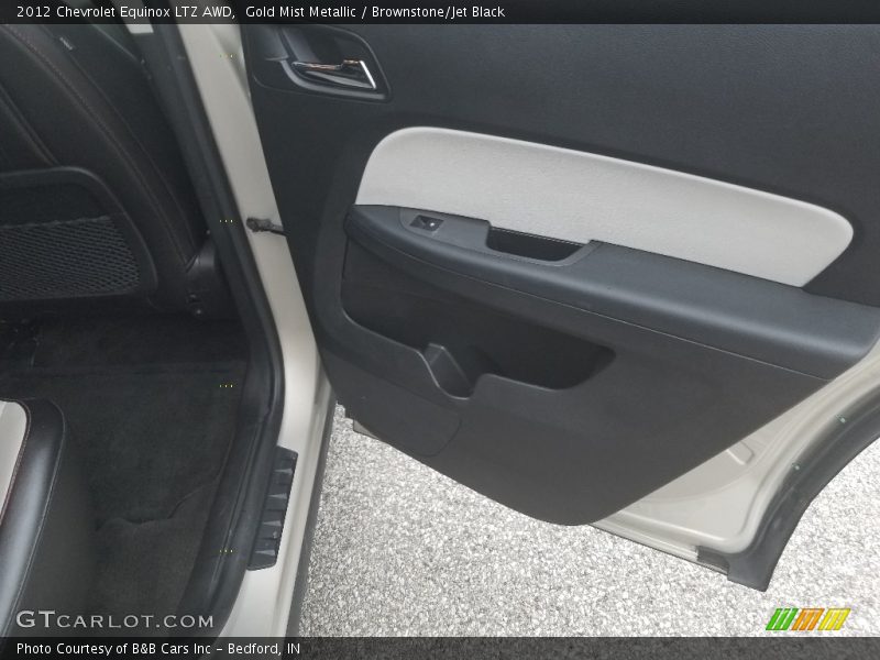 Gold Mist Metallic / Brownstone/Jet Black 2012 Chevrolet Equinox LTZ AWD