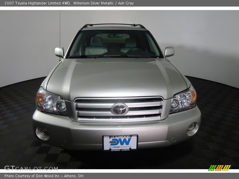 Millenium Silver Metallic / Ash Gray 2007 Toyota Highlander Limited 4WD