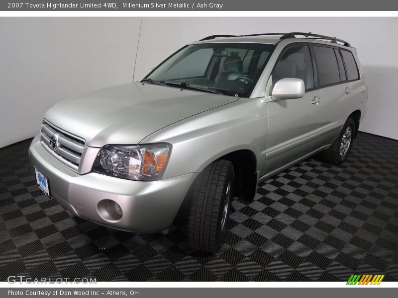 Millenium Silver Metallic / Ash Gray 2007 Toyota Highlander Limited 4WD