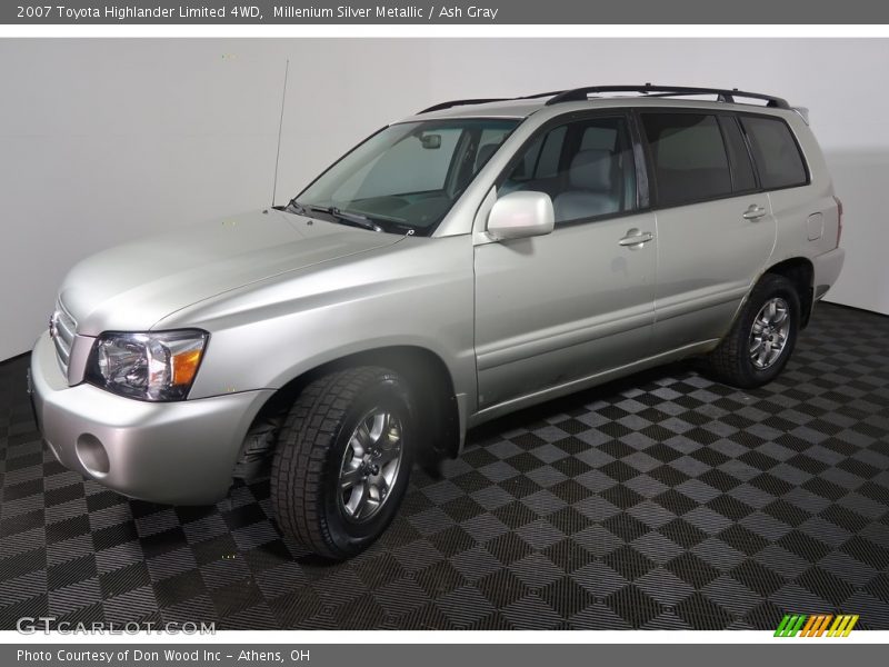 Millenium Silver Metallic / Ash Gray 2007 Toyota Highlander Limited 4WD