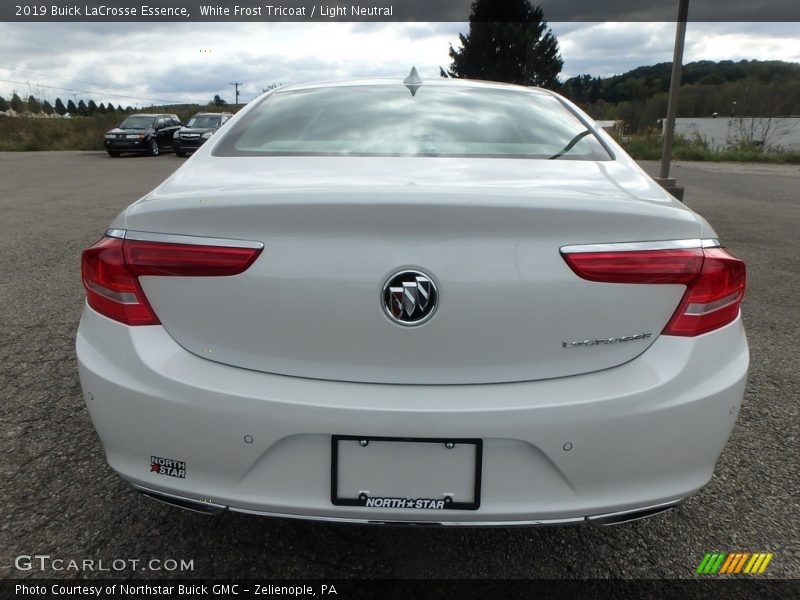 White Frost Tricoat / Light Neutral 2019 Buick LaCrosse Essence