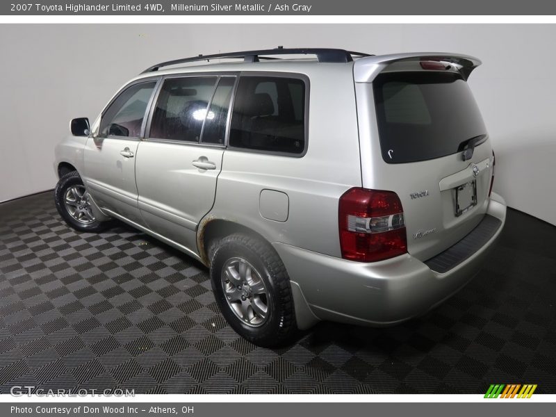 Millenium Silver Metallic / Ash Gray 2007 Toyota Highlander Limited 4WD