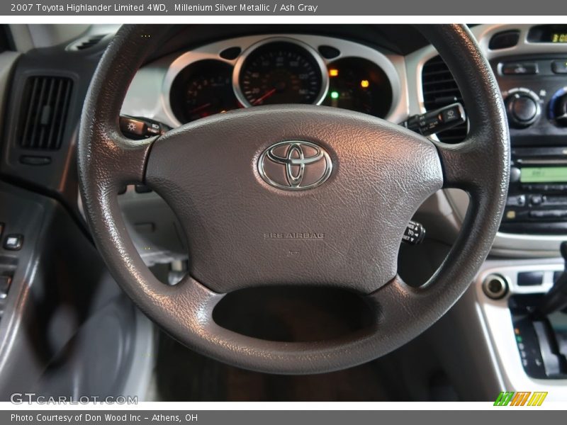 Millenium Silver Metallic / Ash Gray 2007 Toyota Highlander Limited 4WD