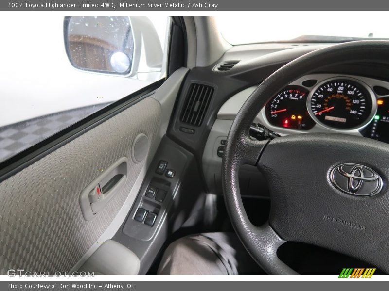 Millenium Silver Metallic / Ash Gray 2007 Toyota Highlander Limited 4WD