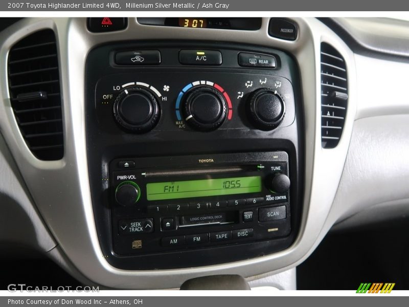 Millenium Silver Metallic / Ash Gray 2007 Toyota Highlander Limited 4WD