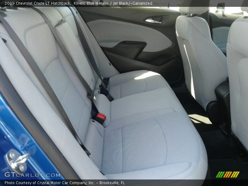 Kinetic Blue Metallic / Jet Black/­Galvanized 2019 Chevrolet Cruze LT Hatchback